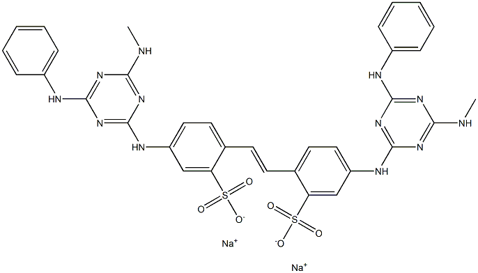 Fluorescent Brightener 205 구조식 이미지