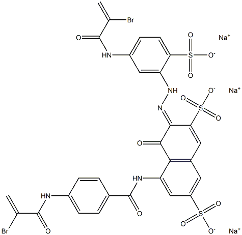 Reactive Red  83 구조식 이미지