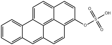 BENZO(A)PYRENYL-3-SULPHATE Structure