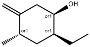 Cyclohexanol, 2-ethyl-4-methyl-5-methylene-, (1R,2S,4S)-rel- (9CI) 구조식 이미지