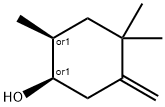 Cyclohexanol, 2,4,4-trimethyl-5-methylene-, (1R,2S)-rel- (9CI) Structure