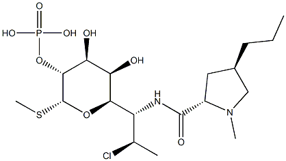 7-Epi Clindamycin 2-Phosphate Structure