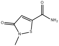 5-Isothiazolecarboxamide,2,3-dihydro-2-methyl-3-oxo-(9CI) Structure