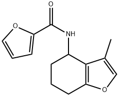 2-Furancarboxamide,N-(4,5,6,7-tetrahydro-3-methyl-4-benzofuranyl)-(9CI) 구조식 이미지