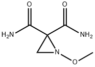2,2-아지리딘디카르복사미드,1-메톡시-(9CI) 구조식 이미지