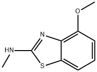 2-Benzothiazolamine,4-methoxy-N-methyl-(9CI) Structure