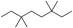 3,3,6,6-tetramethyloctane Structure