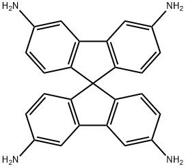 9,9'-spirobi[fluorene]-3,3',6,6'-tetramine 구조식 이미지