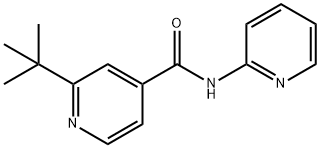 4-Pyridinecarboxamide,2-(1,1-dimethylethyl)-N-2-pyridinyl-(9CI) Structure