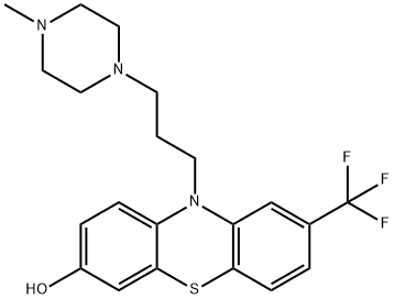 7-hydroxytrifluoperazine 구조식 이미지