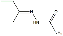 3-Pentanone semicarbazone 구조식 이미지