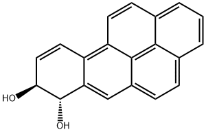 7,8-Dihydro-7α,8β-dihydroxybenzo[a]pyrene 구조식 이미지