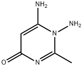 4(1H)-Pyrimidinone,1,6-diamino-2-methyl-(9CI) 구조식 이미지