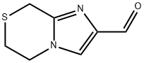 8H-Imidazo[2,1-c][1,4]thiazine-2-carboxaldehyde,5,6-dihydro-(9CI) Structure