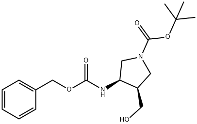 tert-butyl (3R)-3-{[(benzyloxy)carbonyl]aMino}-4-(hydroxyMethyl) 구조식 이미지