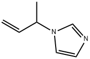 1H-Imidazole,1-(1-methyl-2-propenyl)-(9CI) 구조식 이미지