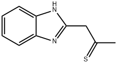 2-Propanethione,1-(1H-benzimidazol-2-yl)-(9CI) 구조식 이미지