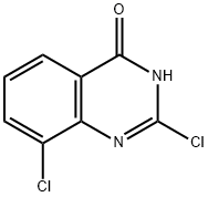 4(3H)-QUINAZOLINONE, 2,8-DICHLORO- 구조식 이미지