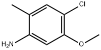4-클로로-5-메톡시-2-메틸아닐린 구조식 이미지