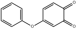 3,5-Cyclohexadiene-1,2-dione,4-phenoxy-(9CI) 구조식 이미지