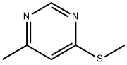 피리미딘,4-메틸-6-(메틸티오)-(6CI,9CI) 구조식 이미지
