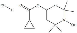 1-hydroxy-2,2,6,6-tetramethylpiperidin-4-yl cyclopropanecarboxylate hydrochloride(WXC08998) Structure