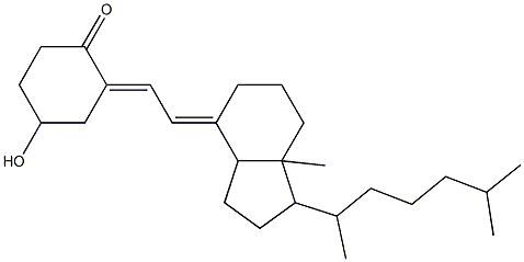 19-nor-10-ketovitamin D3 구조식 이미지