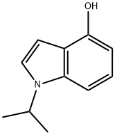 1H-Indol-4-ol,1-(1-methylethyl)-(9CI) 구조식 이미지