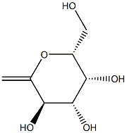 2,6-anhydro-1-deoxygalacto-hept-1-enitol 구조식 이미지