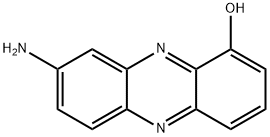 1-Phenazinol,8-amino-(9CI) 구조식 이미지