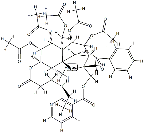 (24R)-8α-Acetoxy-6-O-benzoyl-6-O-deacetyl-8-deoxo-4-deoxy-24-ethyl-30-norevonimine 구조식 이미지