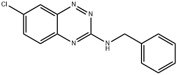 N-benzyl-3-chloro-7,9,10-triazabicyclo[4.4.0]deca-2,4,7,9,11-pentaen-8 -amine 구조식 이미지