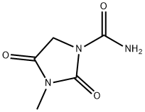 1-Imidazolidinecarboxamide,3-methyl-2,4-dioxo-(9CI) 구조식 이미지