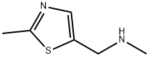 Methyl[(2-Methyl-1,3-thiazol-5-yl)Methyl]aMine Structure