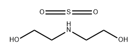 2,2'-iminobisethanol, compound with sulphur dioxide Structure