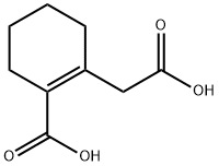 2-(CARBOXYMETHYL)-1-CYCLOHEXENE-1-CARBOXYLIC ACID(WX191701) Structure