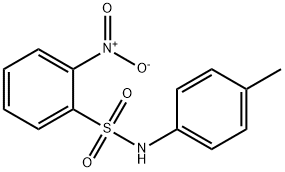 N-(4-methylphenyl)-2-nitrobenzenesulfonamide Structure