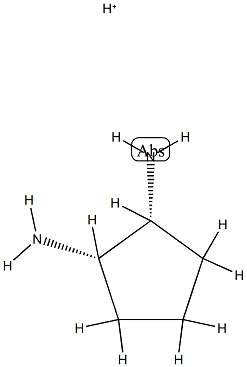 1,2-사이클로펜탄디아민,컨쥬게이트모노산,(1R,2S)-rel-(9CI) 구조식 이미지
