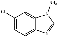 1H-Benzimidazol-1-amine,6-chloro-(9CI) 구조식 이미지