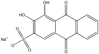 Alizarin red s 구조식 이미지