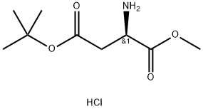 H-D-Asp(OtBu)-OMe·HCl Structure