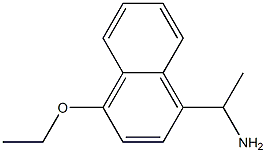 1-Naphthalenemethanamine,4-ethoxy-alpha-methyl-(9CI) 구조식 이미지