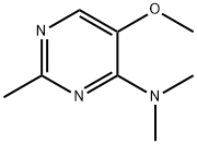 4-Pyrimidinamine,5-methoxy-N,N,2-trimethyl-(9CI) 구조식 이미지