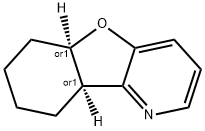 Benzofuro[3,2-b]pyridine, 5a,6,7,8,9,9a-hexahydro-, (5aR,9aR)-rel- (9CI) Structure