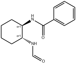 Benzamide, N-[(1R,2R)-2-(formylamino)cyclohexyl]-, rel- (9CI) 구조식 이미지
