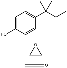 Formaldehyde, polymer with 4-(1,1-dimethylpropyl)phenol and oxirane Structure
