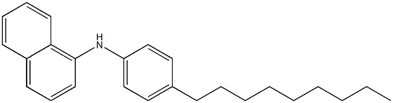 N-(NONYLPHENYL)-1-NAPHTHALENAMINE) Structure