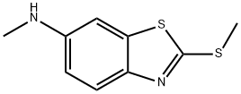6-벤조티아졸라민,N-메틸-2-(메틸티오)-(9CI) 구조식 이미지