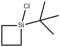 1-TERT-BUTYL-1-CHLOROSILACYCLOBUTANE  9& Structure