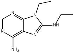 9H-Purine-6,8-diamine,N8,9-diethyl-(9CI) Structure